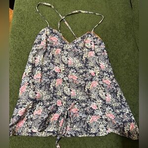 Floral Spaghetti Strap Top